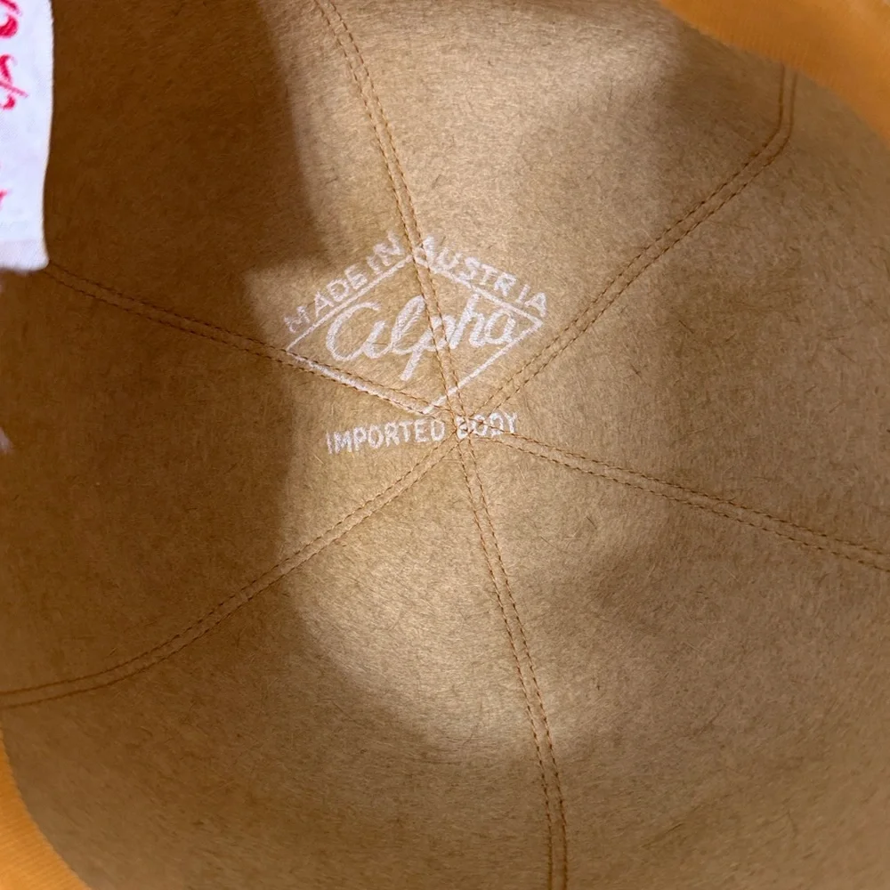 Vintage Golden Yellow Betmar Hat - Picture 4 of 17